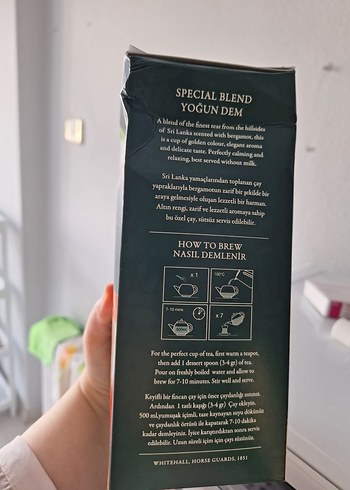Ahmad Tea Special Blend Bergamotlu Siyah Çay 400g - Görsel 5