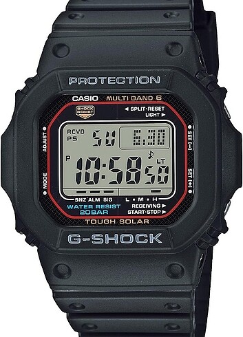 Casio Casio G-Shock GW-M5610U-1ER 5610U. Tough Solar (Güneş enerjili) 