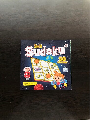 3-6 yaş sudoku çocuk erkinlik kitabı