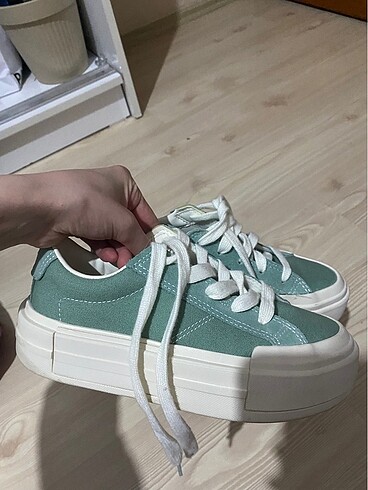 38 Beden Su yeşili converse all star
