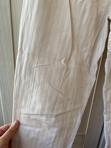 Bershka Ambar keten pantalon