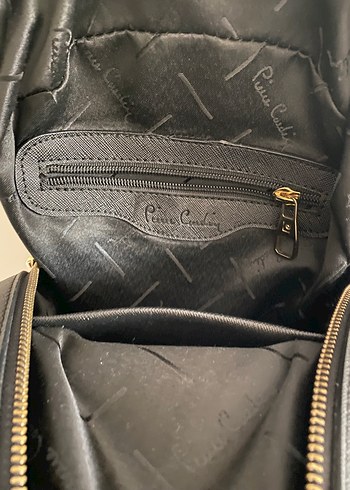 Pierre Cardin Siyah Süet Kadın Sırt Çantası