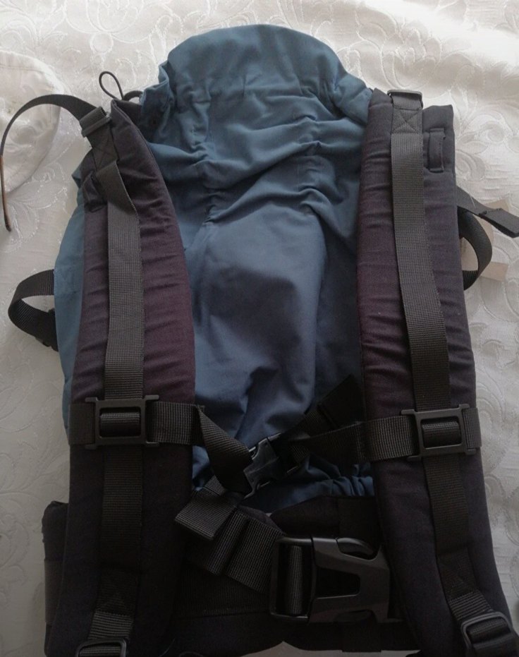 Baby Boroosh Gri Ergonomik Bebek Kangurusu - Görsel 4