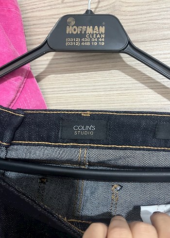 30 Beden Kadın Lacivert Loose Fit Midi Jean