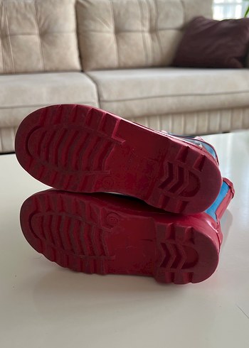 26 Beden mavi Renk Erkek çocuk yağmur botu