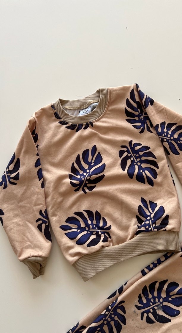 Çocuk Baskılı Rahat Eşofman Takımı - Görsel 3