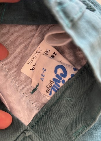 Erkek Çocuk Gri Bol Kesim Denim Pantolon - Görsel 3