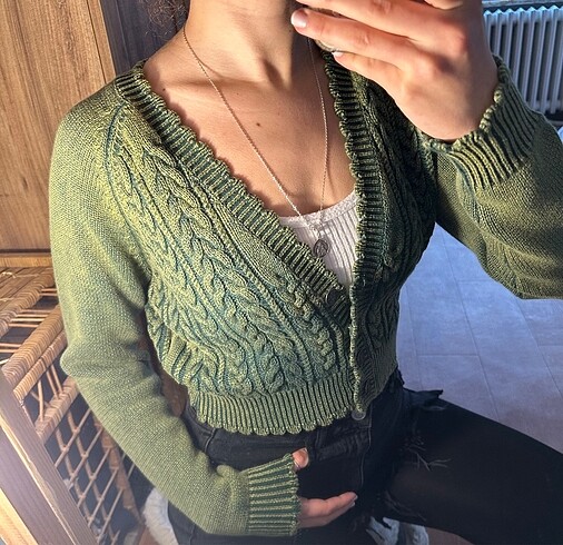 Zara Zara crop hırka