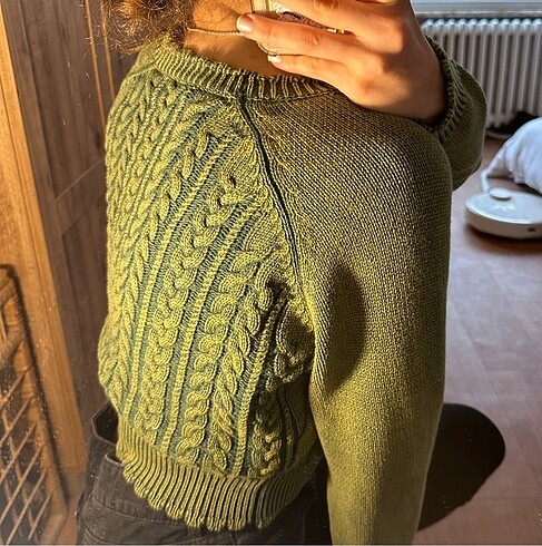 m Beden Zara crop hırka