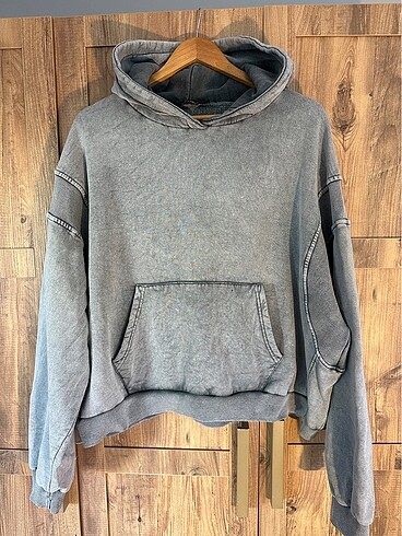 xl Beden gri Renk boohoo oversize sweatshirt