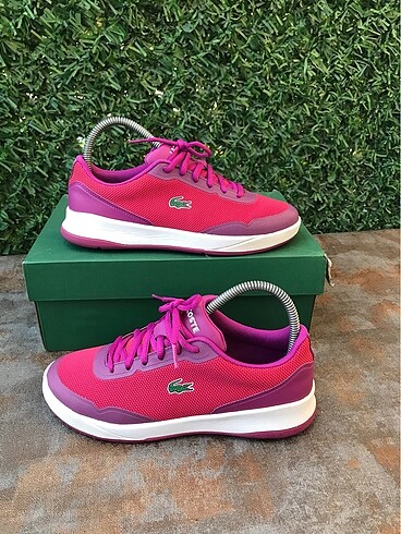 39 Beden bordo Renk Orijinal Lacoste 39 Numara