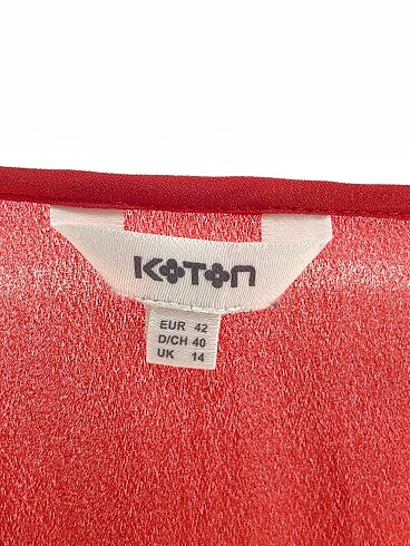 42 Beden çeşitli Renk Koton Bluz %70 İndirimli.