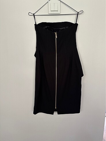 Sarar marka strapless kısa abiye - Görsel 8