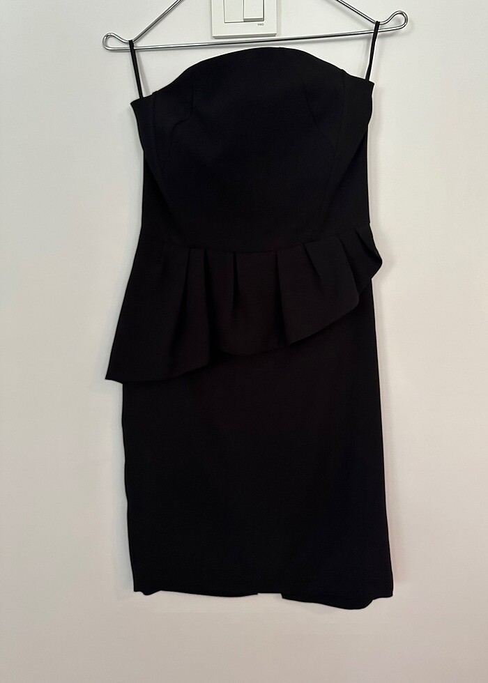 Sarar marka strapless kısa abiye - Görsel 2