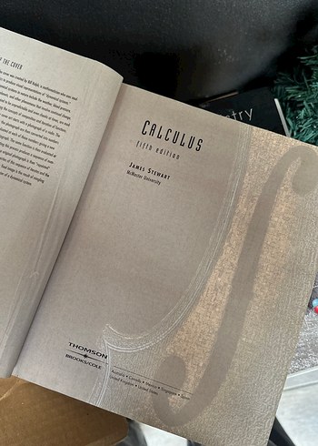 James Stewart Calculus Uluslararası Öğrenci Baskısı - Görsel 4