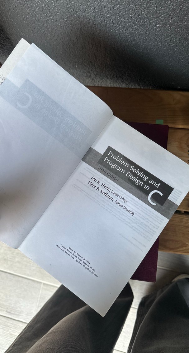 Problem Solving and Program Design in C - 5. Baskı - Görsel 5