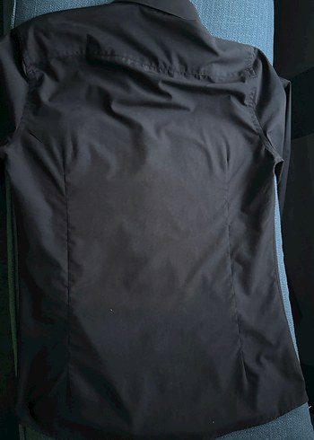 Uzun Kollu Siyah Erkek Gömlek - Görsel 7