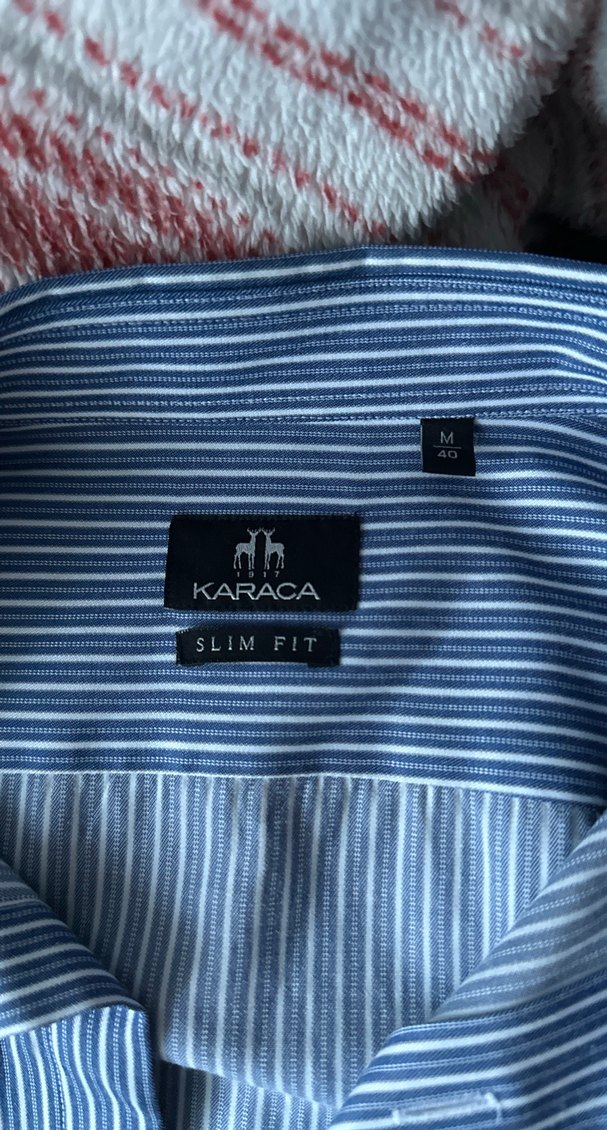 Mavi Çizgili Uzun Kollu Erkek Gömlek - Görsel 3