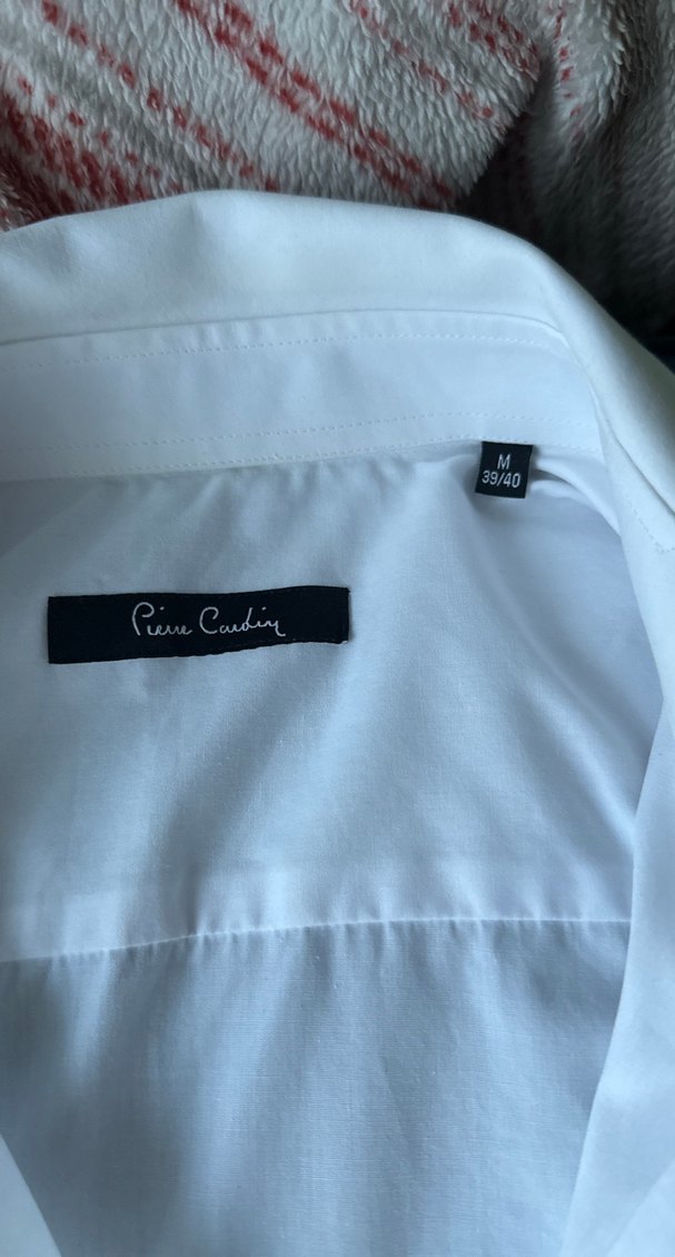 Düğmeli Beyaz Erkek Gömlek - Görsel 2