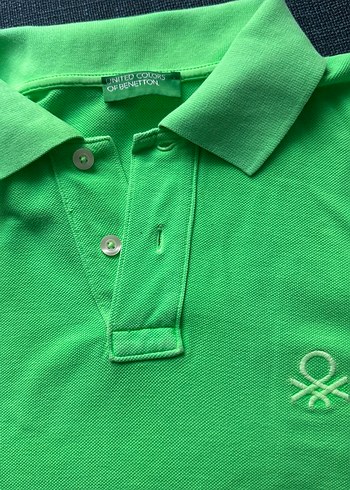 Yeşil Kısa Kollu Erkek Polo Tişört - Görsel 4