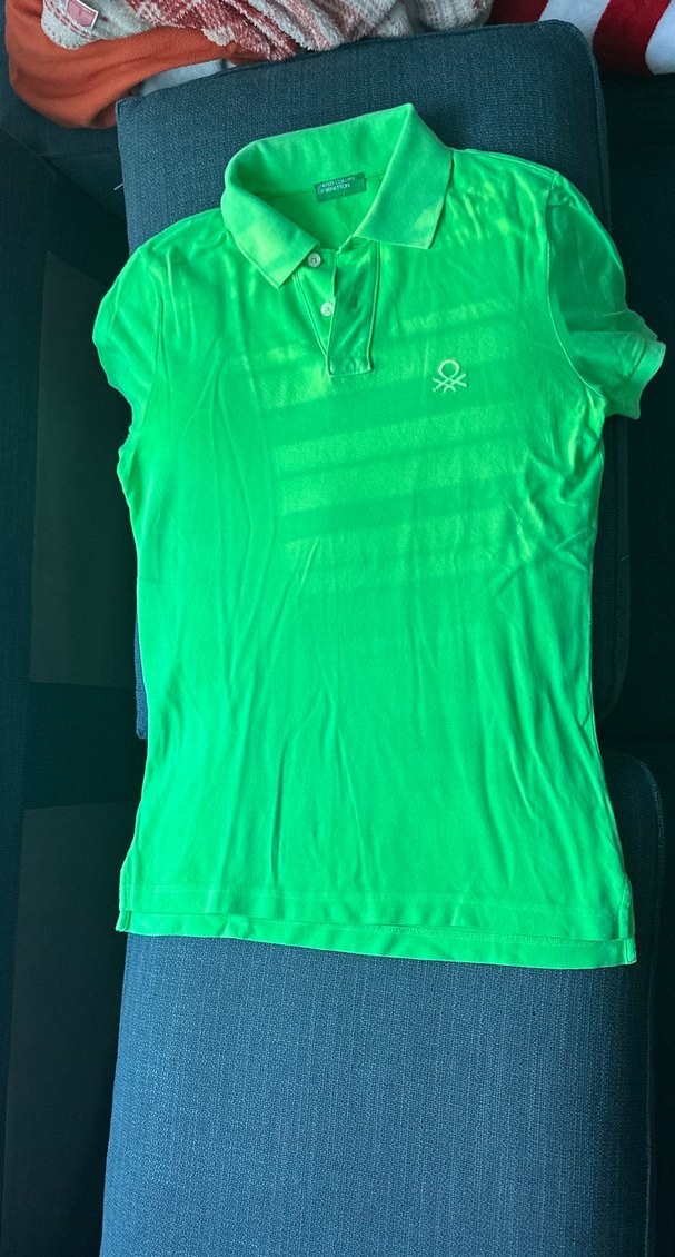 Yeşil Kısa Kollu Erkek Polo Tişört - Görsel 2