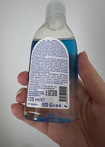 Beden Renk Göz Makyajı Temizleyici 100 ml