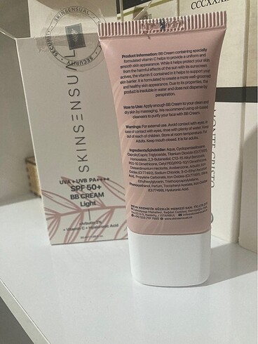 Diğer Skinsensual bb krem (light)