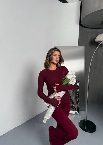 kadın parnak geçme detaylı likralı badi - Görsel 4