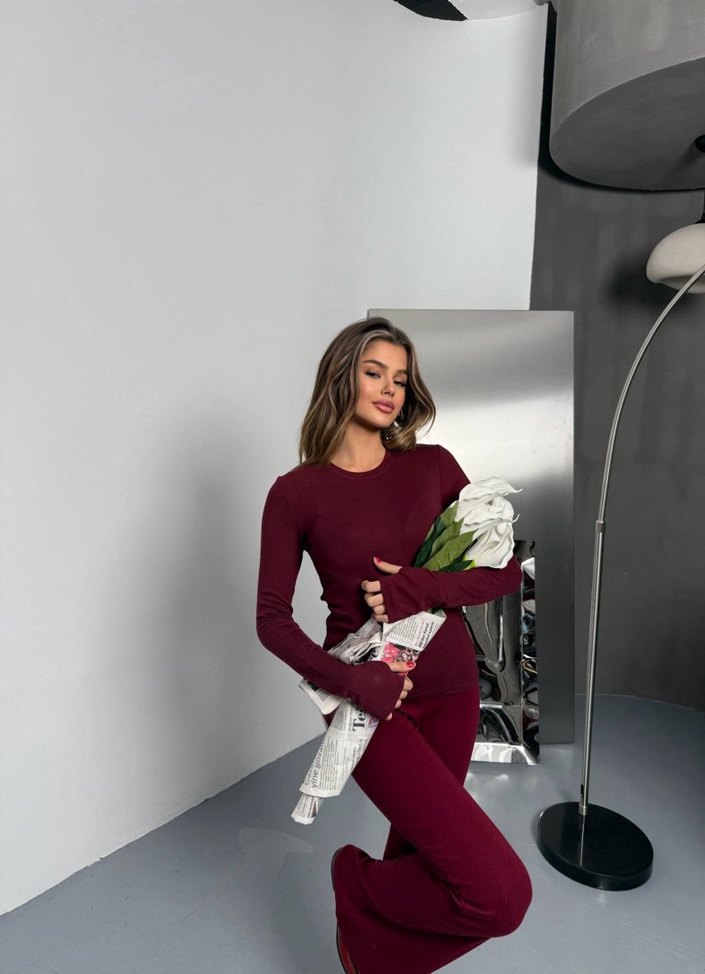 kadın parnak geçme detaylı likralı badi - Görsel 4