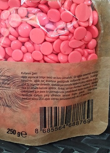Beden Pembe pudrali boncuk ağda
