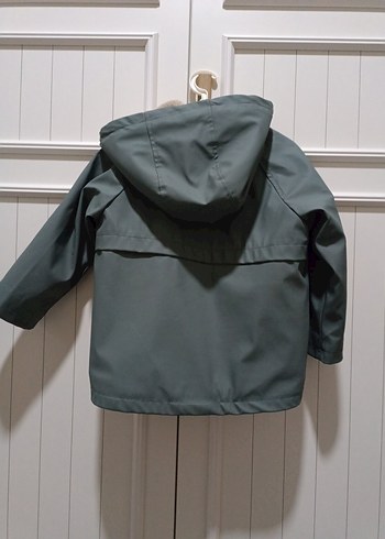 Erkek Çocuk Haki Fermuarlı mont - Görsel 2