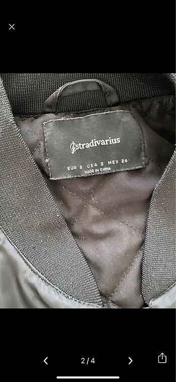 Stradivarius Stradivarius bomber ceket