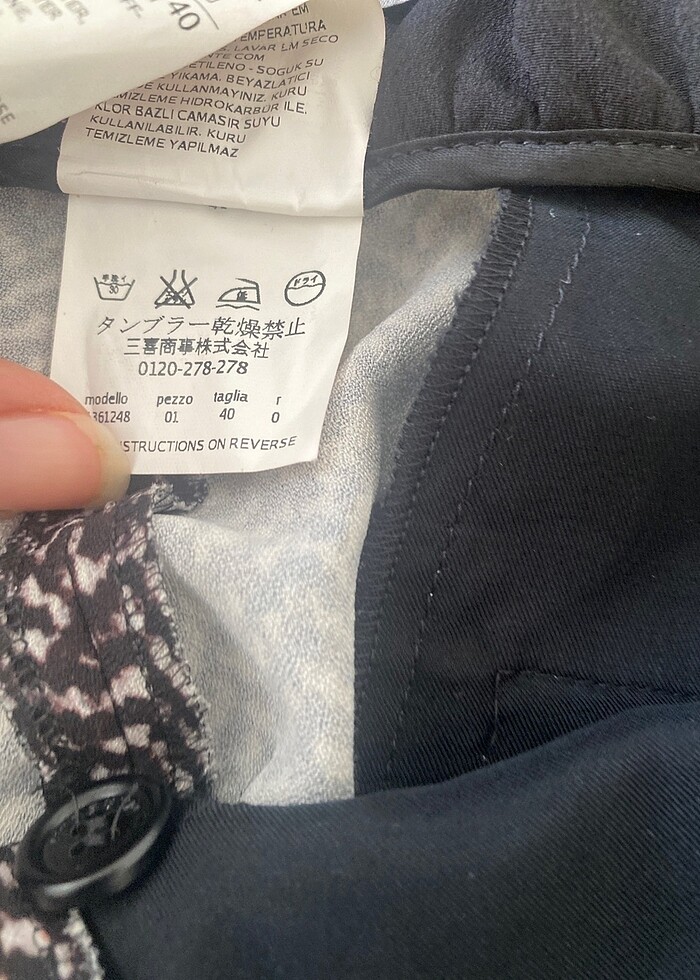 Şifon pantolon - Görsel 5