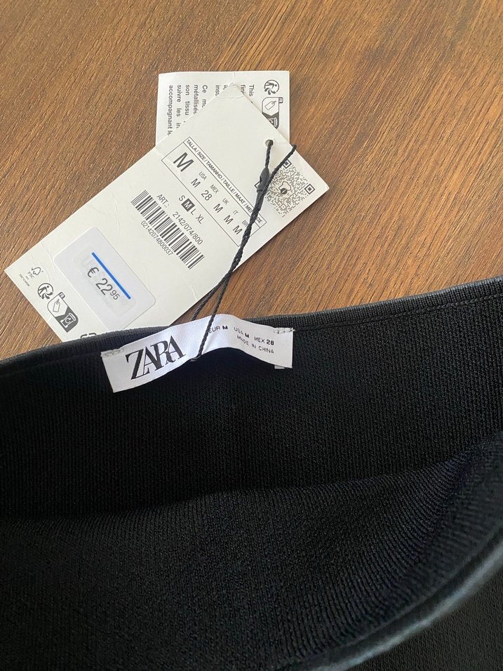 Zara deri Straplez Body - Görsel 2