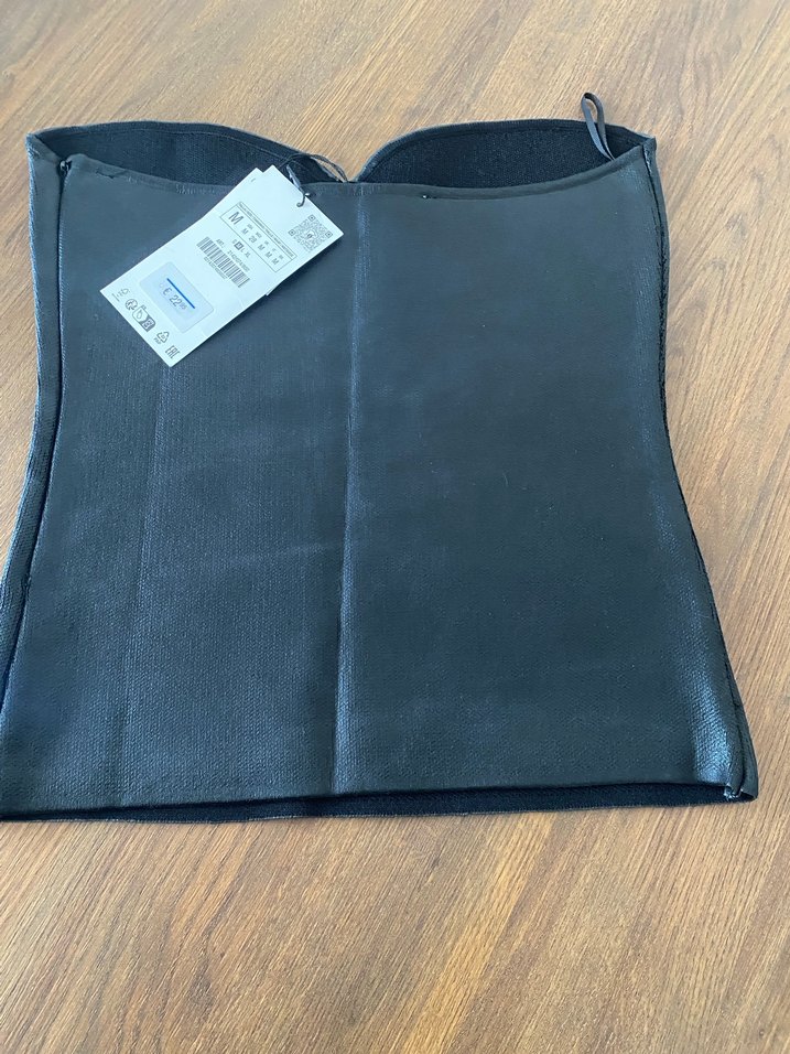 Zara deri Straplez Body - Görsel 3