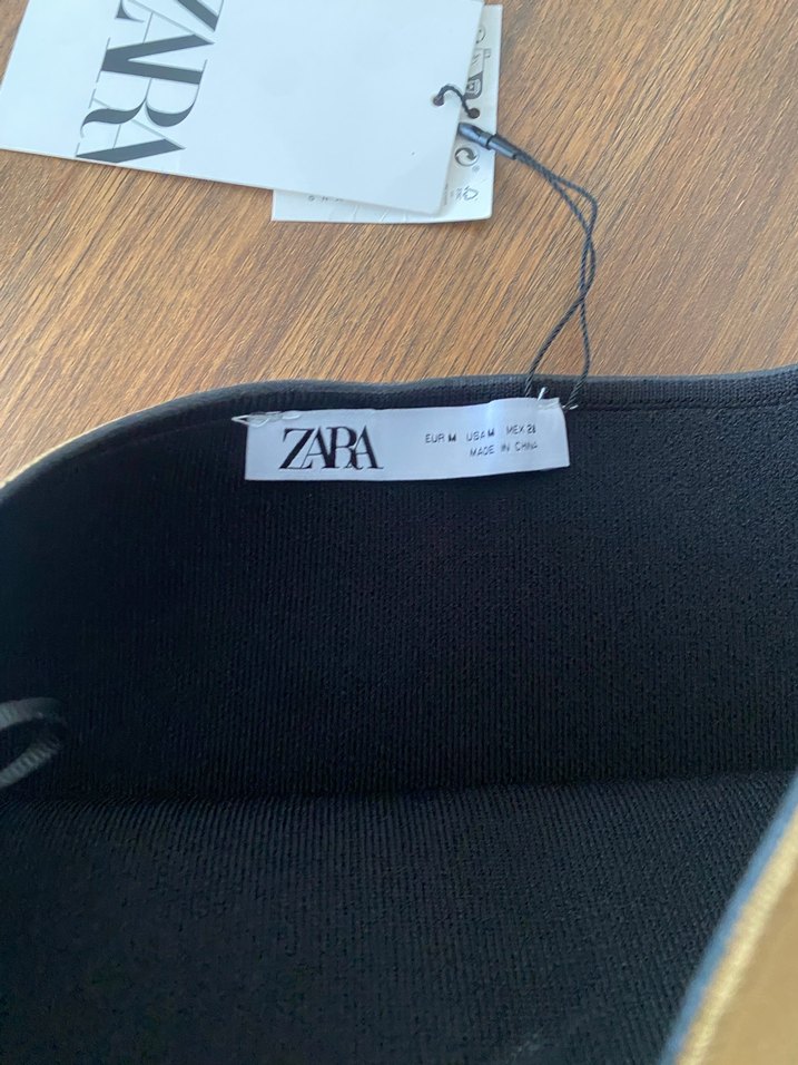 Zara Deri Straplez Body - Görsel 2