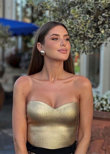 Straplez Body bluz - Görsel 2