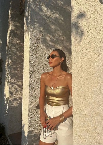 Straplez Body bluz - Görsel 3