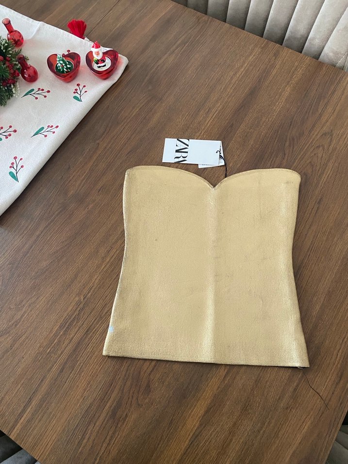 Straplez Body bluz - Görsel 5