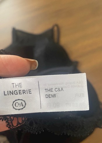 Siyah Gotik Desenli Midi Sütyen - Görsel 4