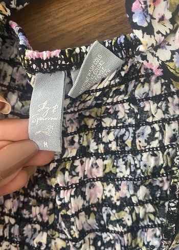 Çiçek Desenli Mini Büstiyer - Görsel 2