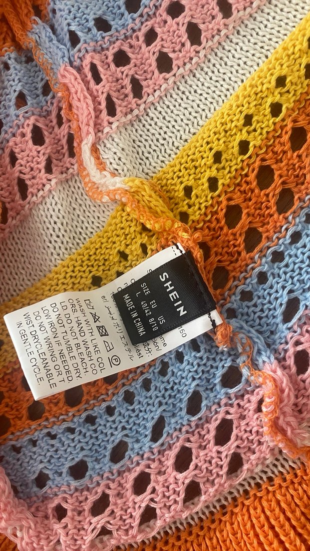 Örgü plaj Elbise - Görsel 3