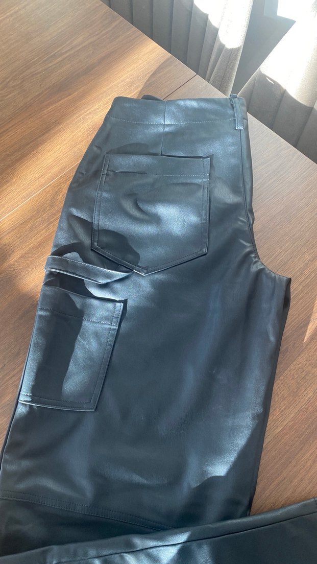 Zara Deri Pantolon - Görsel 4