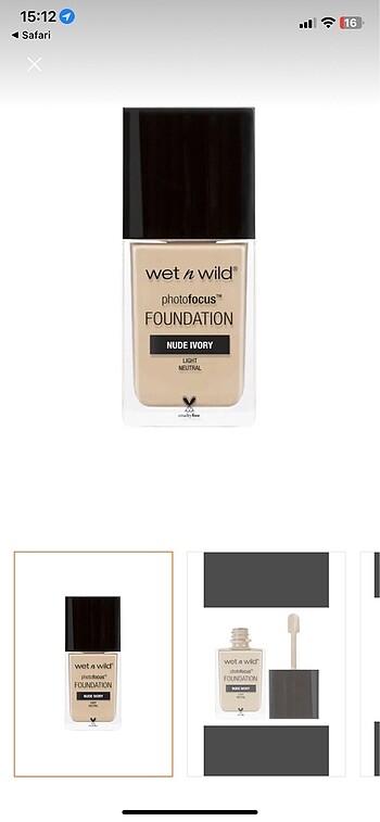Wet n wild Wet n wild fondöten