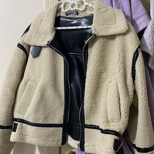 xl Beden Peluş mont
