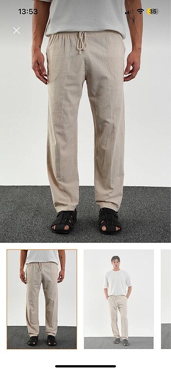 Keten Pantolon