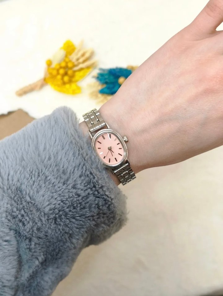Klasik Kadın Çelik Kol Saati - Görsel 2