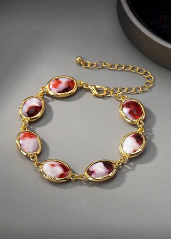 Renkli Boncuklu Bohem Kadın Bileklik - Görsel 3