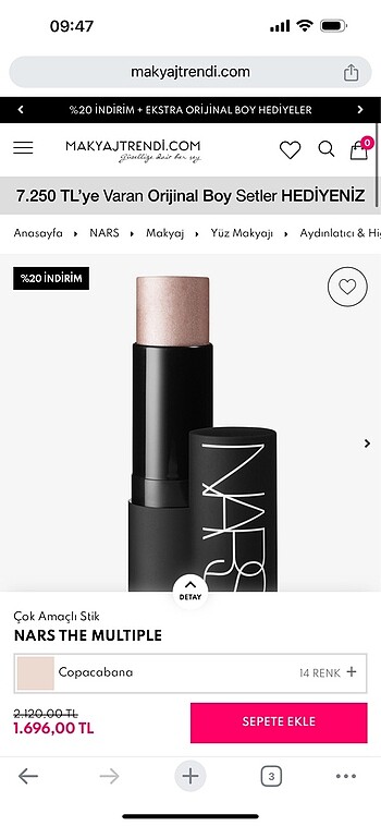Nars allık