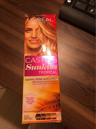 Loreal casting aşamalı renk açıcı sprey